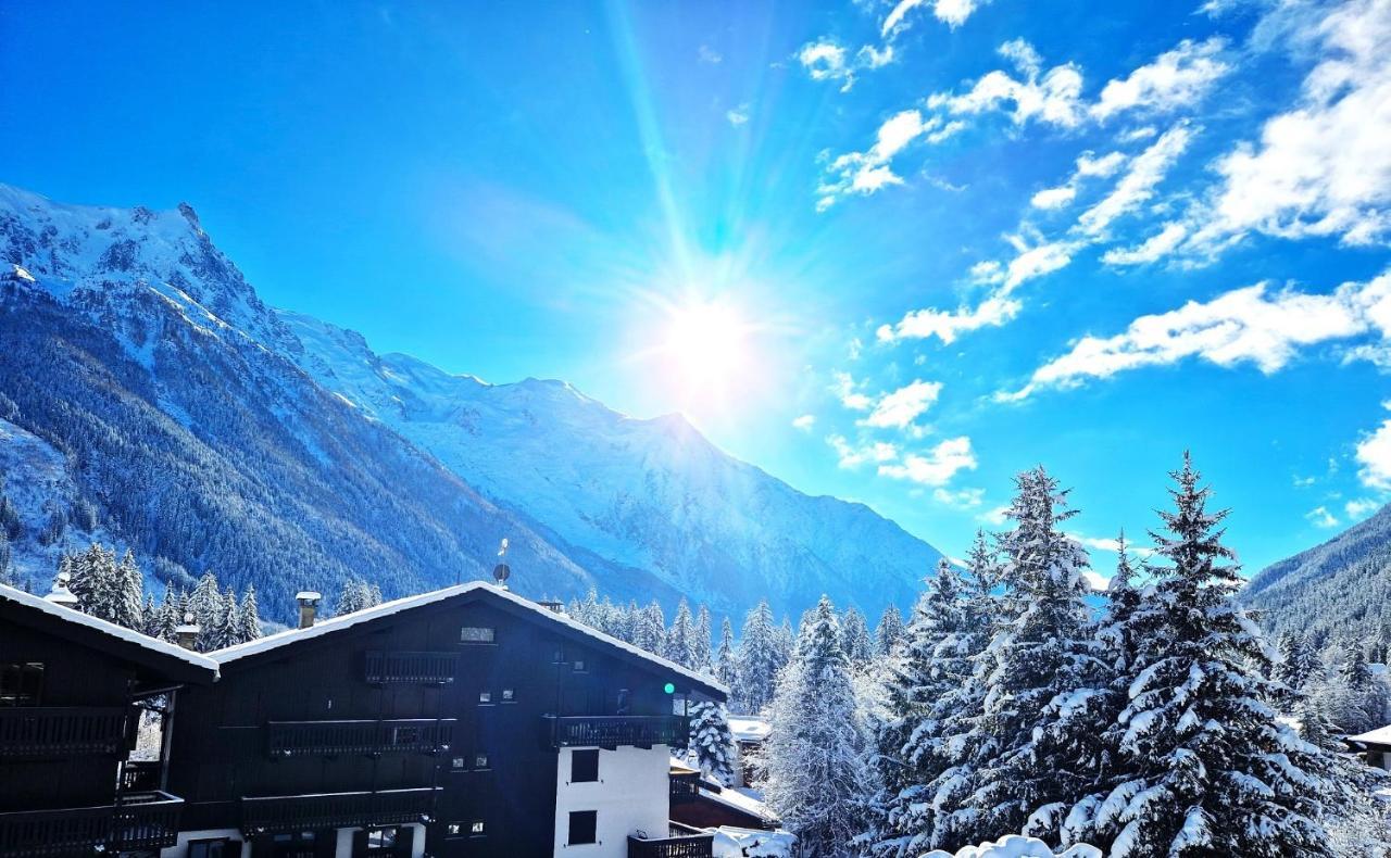 Chamonix Superbe Appartement Vue Mont Blanc Zewnętrze zdjęcie